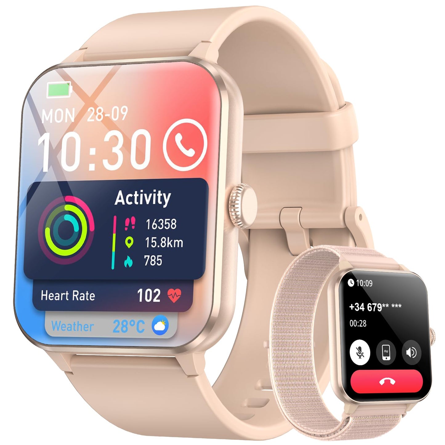 Blackview 2025 Smart Watch Fitness Tracker