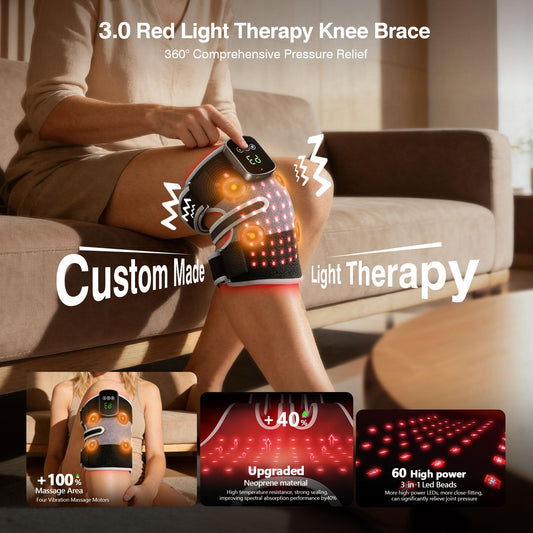 Red Light Therapy Knee Brace