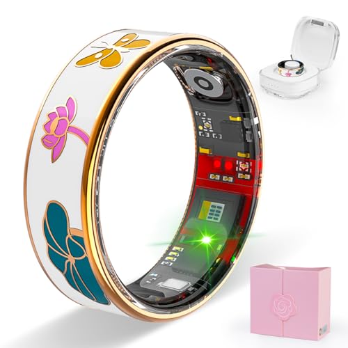 Smart Health Tracking Ring with Heart Rate & Sleep Monitor