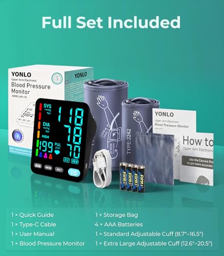 YONLO Blood Pressure Monitor