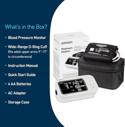 Upper Arm Blood Pressure Monitor for Home Health Tracking