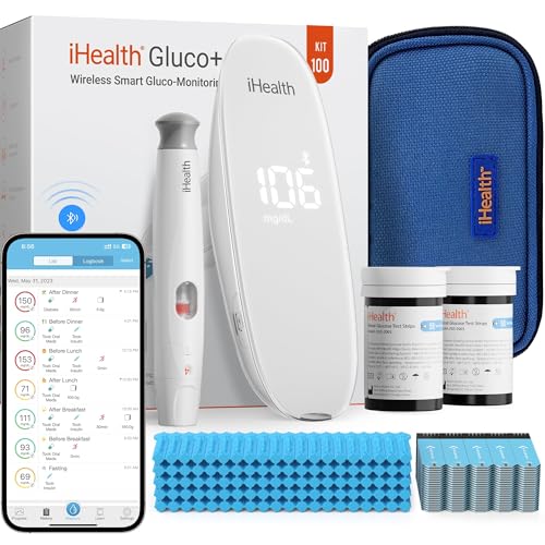 Smart Blood Glucose Monitor Kit for Home Health Monitoring