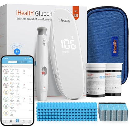 Smart Blood Glucose Monitor Kit for Home Health Monitoring