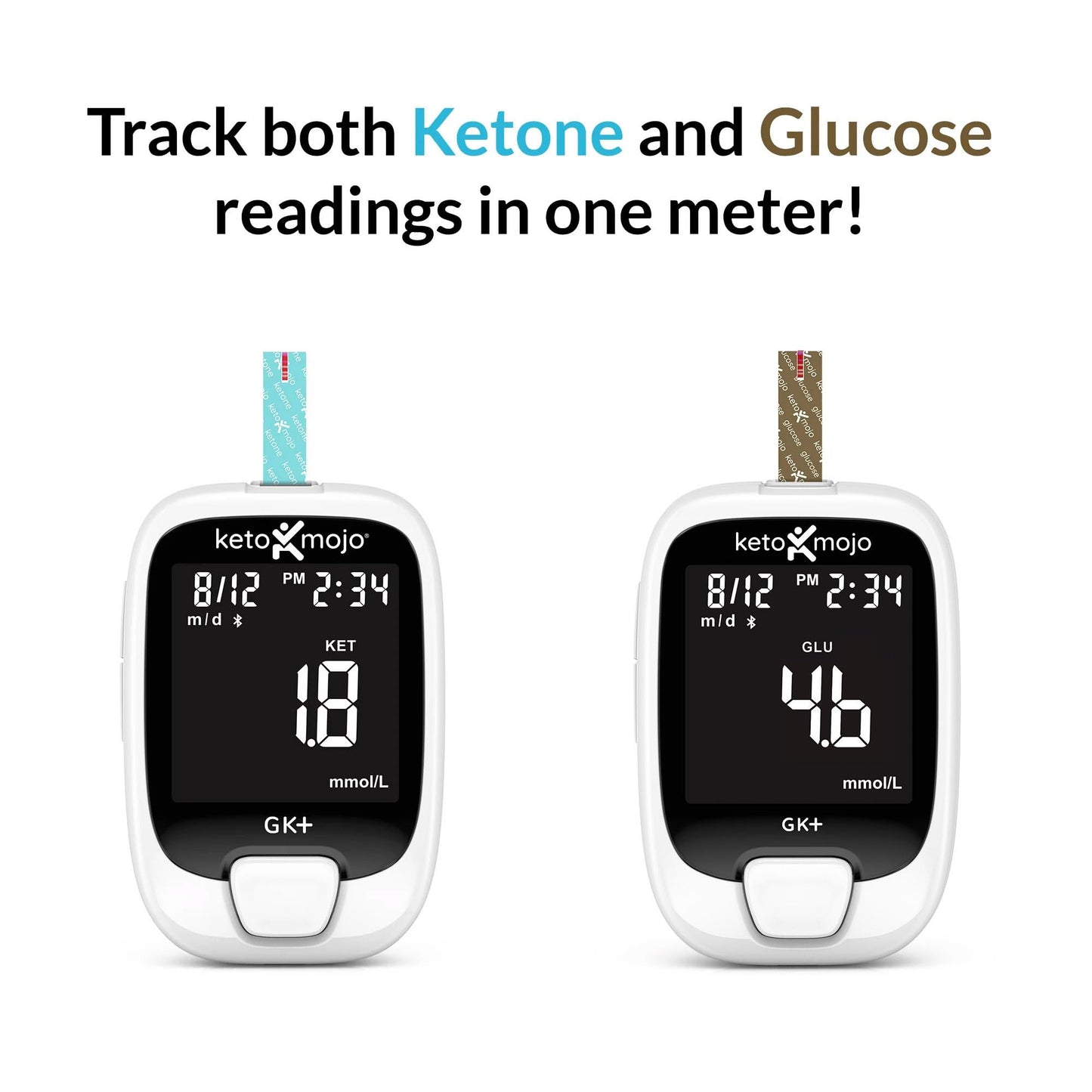 Blood Glucose & Ketone Monitoring Kit for Health Tracking
