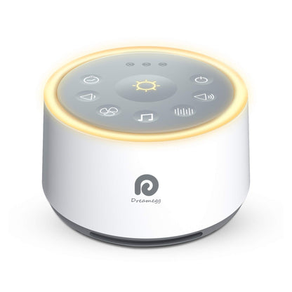 White Noise Sleep Machine with Night Light & Timer