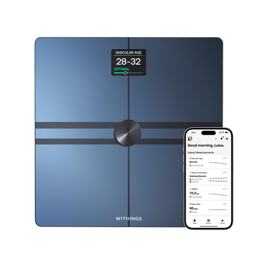 Smart Body Composition Scale with WiFi & Bluetooth Sync