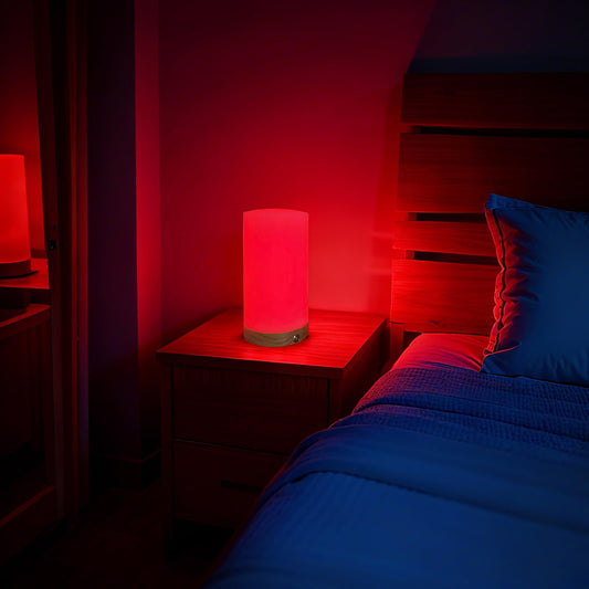Red Light Sleep Lamp with 660nm Night Light Therapy