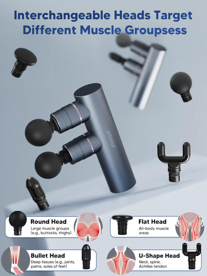 Mini Deep Tissue Massage Gun for Muscle Recovery