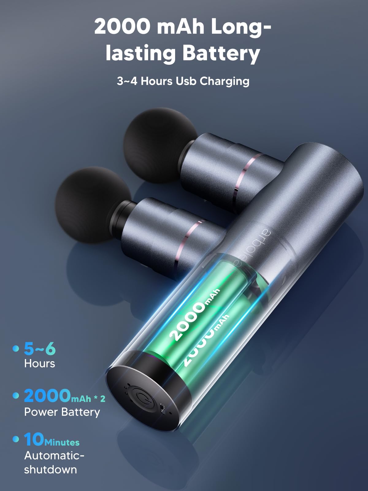 Mini Deep Tissue Massage Gun for Muscle Recovery