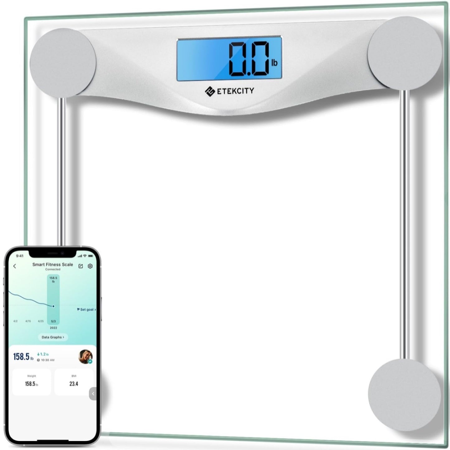 Etekcity Digital Body Weight Bathroom Scale