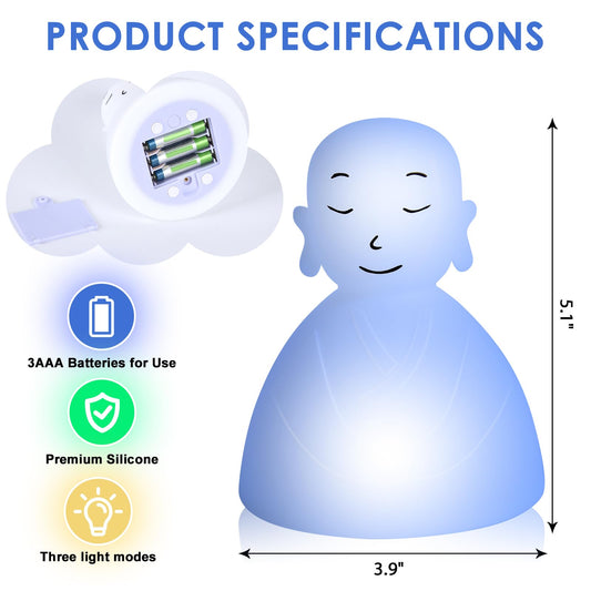 Guided Breathing Meditation Lamp for Stress Relief