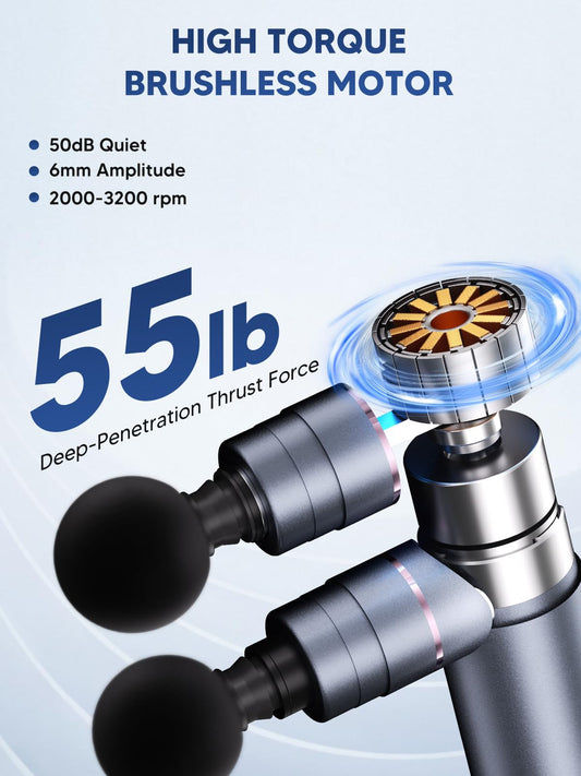 Mini Deep Tissue Massage Gun for Muscle Recovery