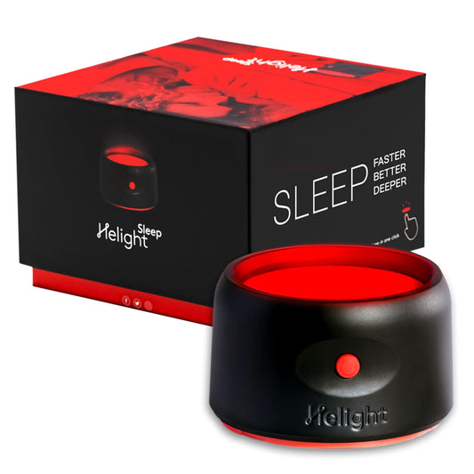 630nm Red Light Sleep Therapy Lamp for Relaxation