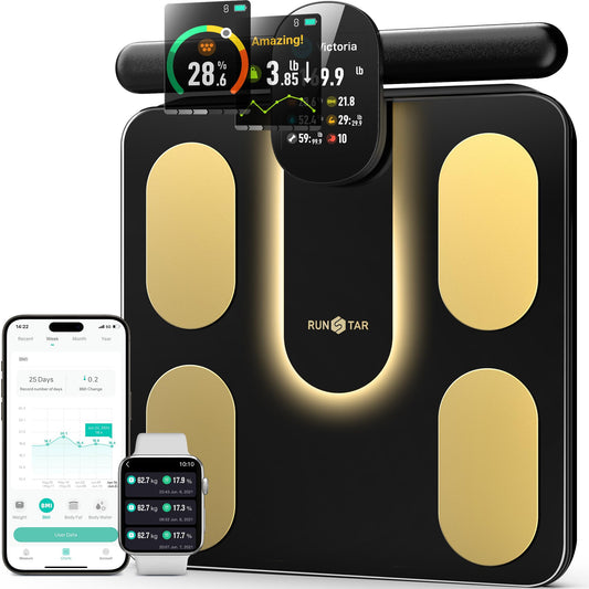 Runstar smart scale delivers precision body composition tracking