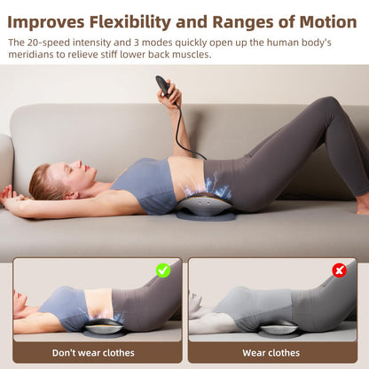 Electric Lumbar Traction Device for Back Pain Relief