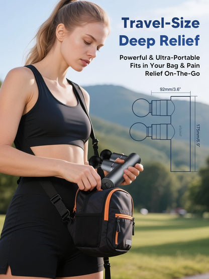 Mini Deep Tissue Massage Gun for Muscle Recovery