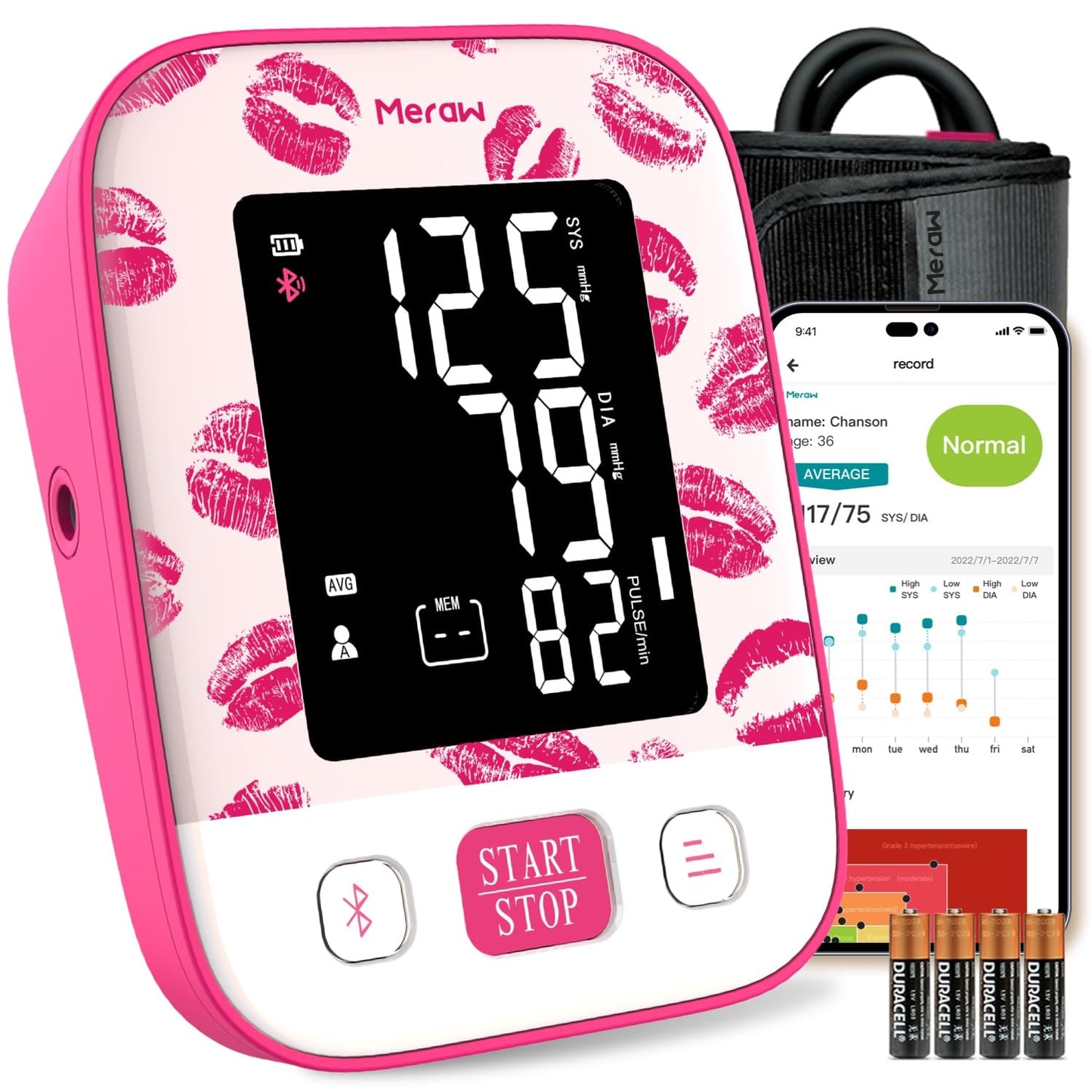 Smart Blood Pressure Monitor for Home Health Tracking