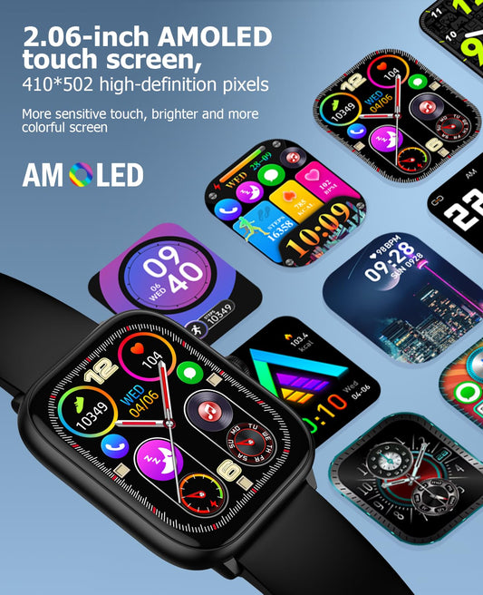 Smart Fitness Watch with Heart Rate & Sleep Monitoring