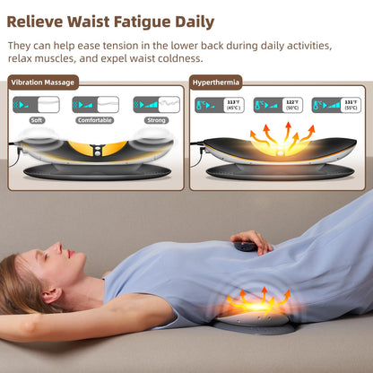 Electric Lumbar Traction Device for Back Pain Relief