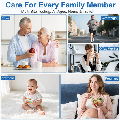 Blood Glucose Monitor Kit for Daily Health Monitoring