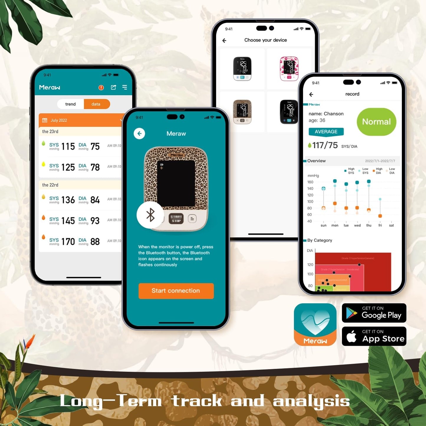 Smart Blood Pressure Monitor for Home Health Tracking