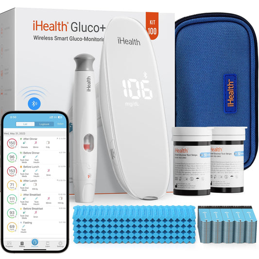 Smart Blood Glucose Monitor Kit for Home Health Monitoring