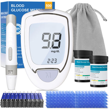 Blood Glucose Monitor Kit for Daily Health Monitoring