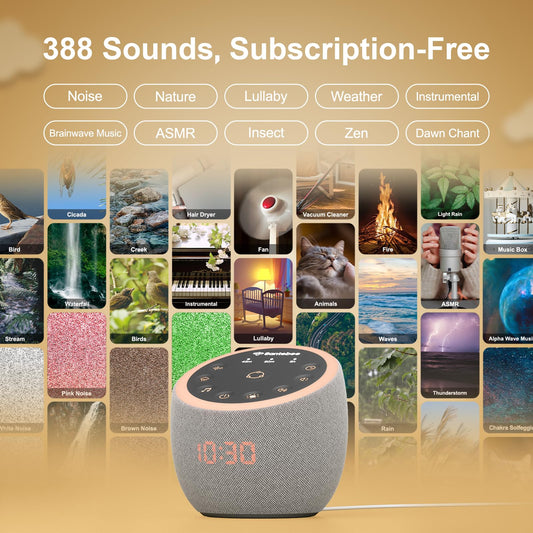 Santebee Smart White Noise Machine for Sleeping
