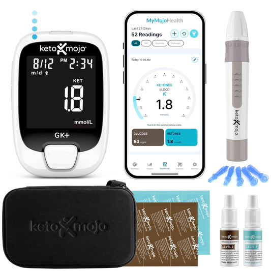 Blood Glucose & Ketone Monitoring Kit for Health Tracking